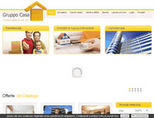 Tablet Screenshot of gruppocasaonline.it
